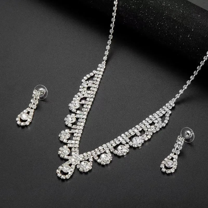 necklace earrings set