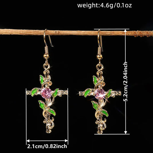 Christian earrings