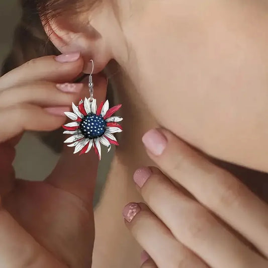patriotic earrings