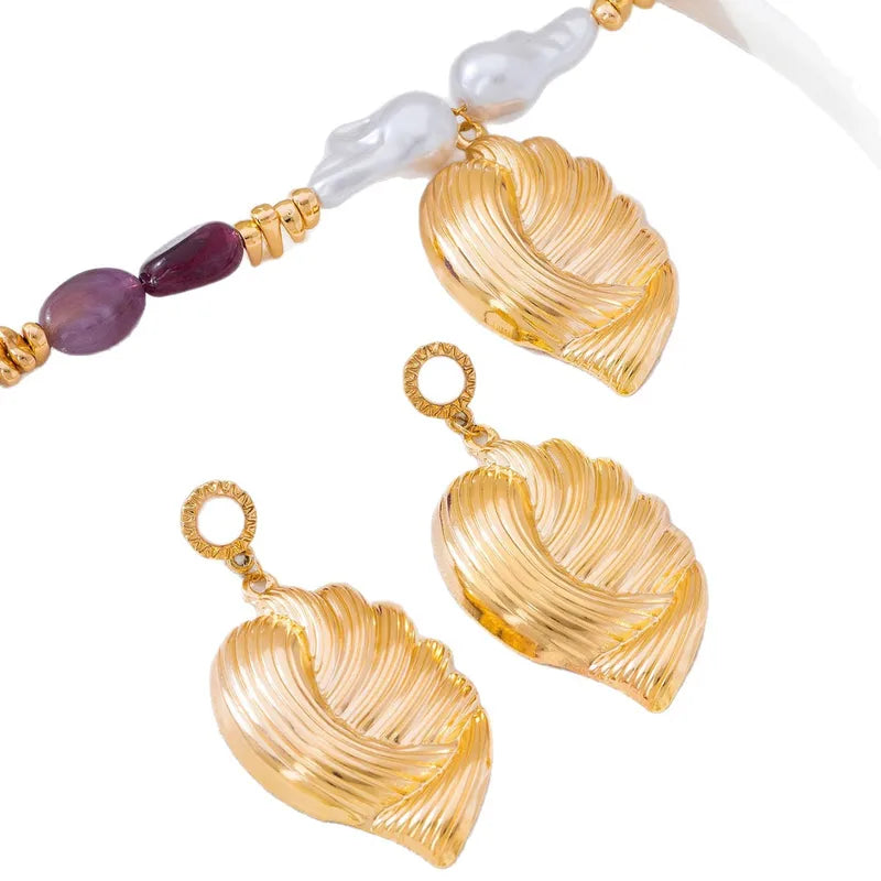 summer necklace & earring set