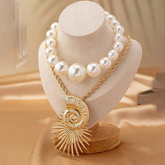 layered necklace