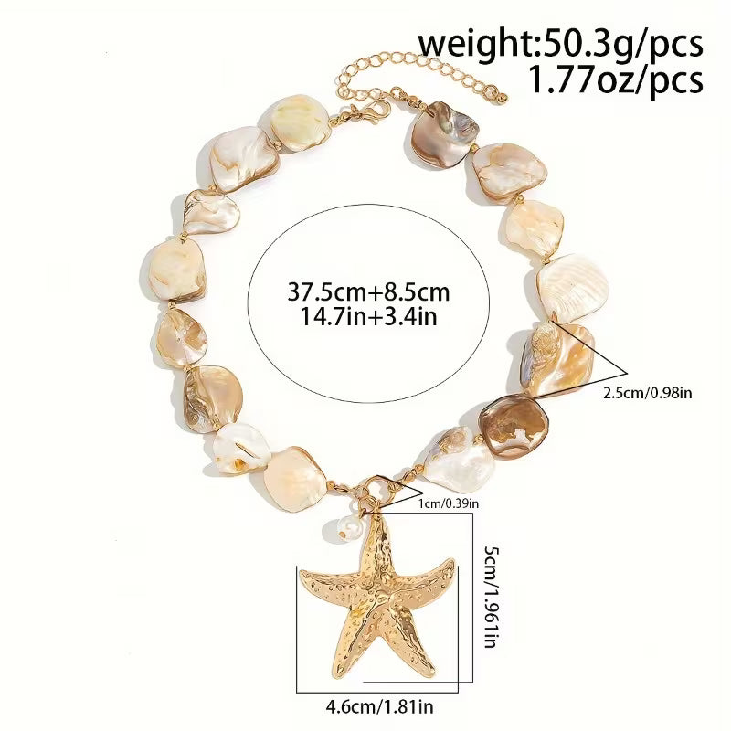 Starfish Pendant Necklace