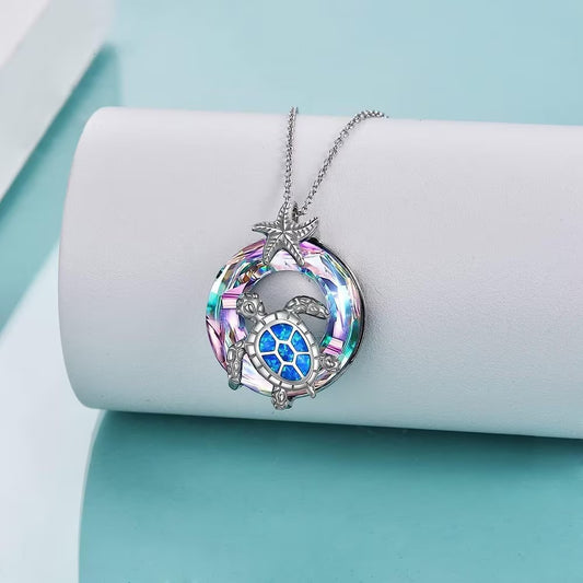 Turtle Necklace & Earring Set