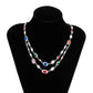 layered necklace