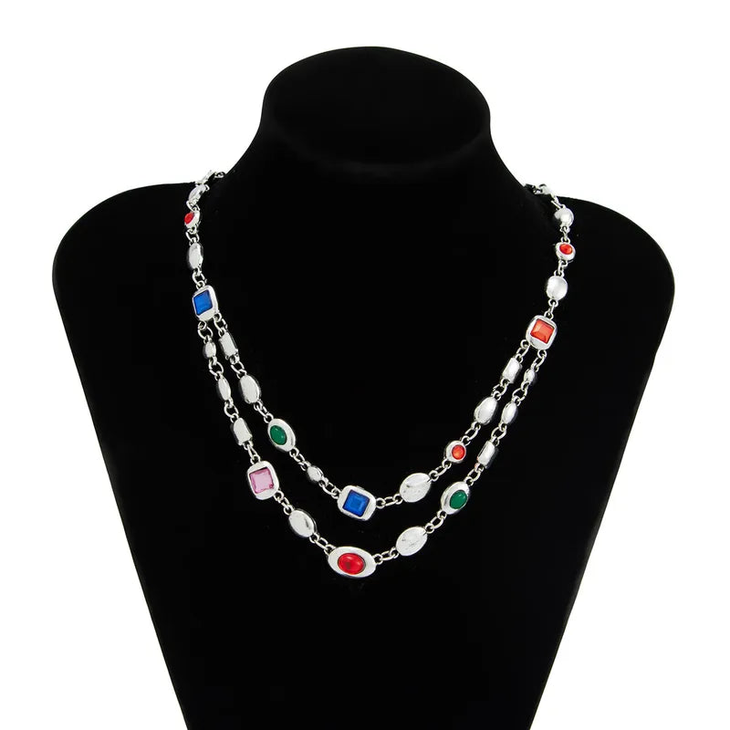 layered necklace