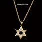 Gold plated necklace