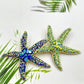 2 Starfish Brooch-Pins