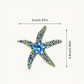 2 Starfish Brooch-Pins