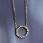 Petite gold necklace