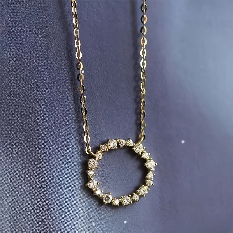 Petite gold necklace