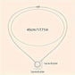 Petite gold necklace