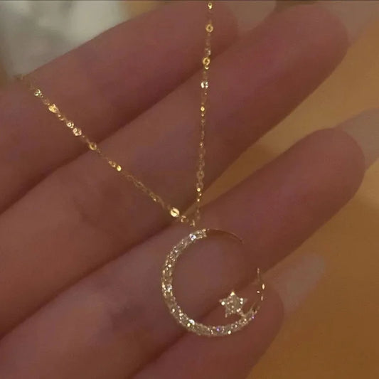 moon necklace