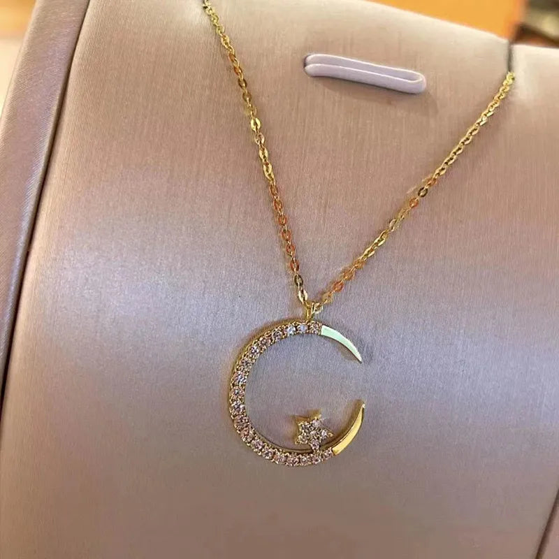 moon necklace