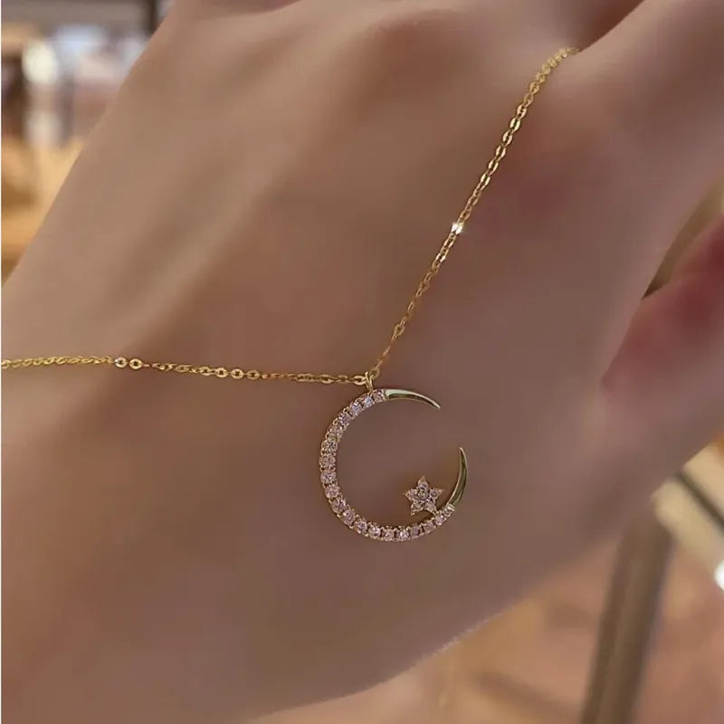 moon necklace
