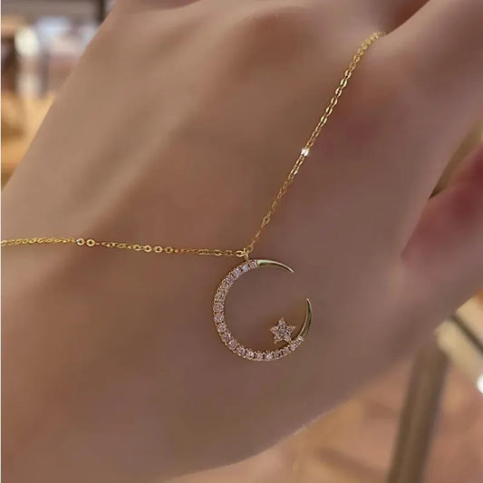 moon necklace