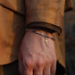 Bone chain bracelet
