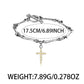 Bone chain bracelet