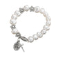 Faux pearl bracelet
