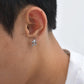 Petite cross earrings