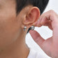 Petite cross earrings