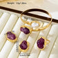 bracelet earrings ring