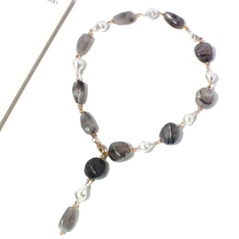 resin necklace