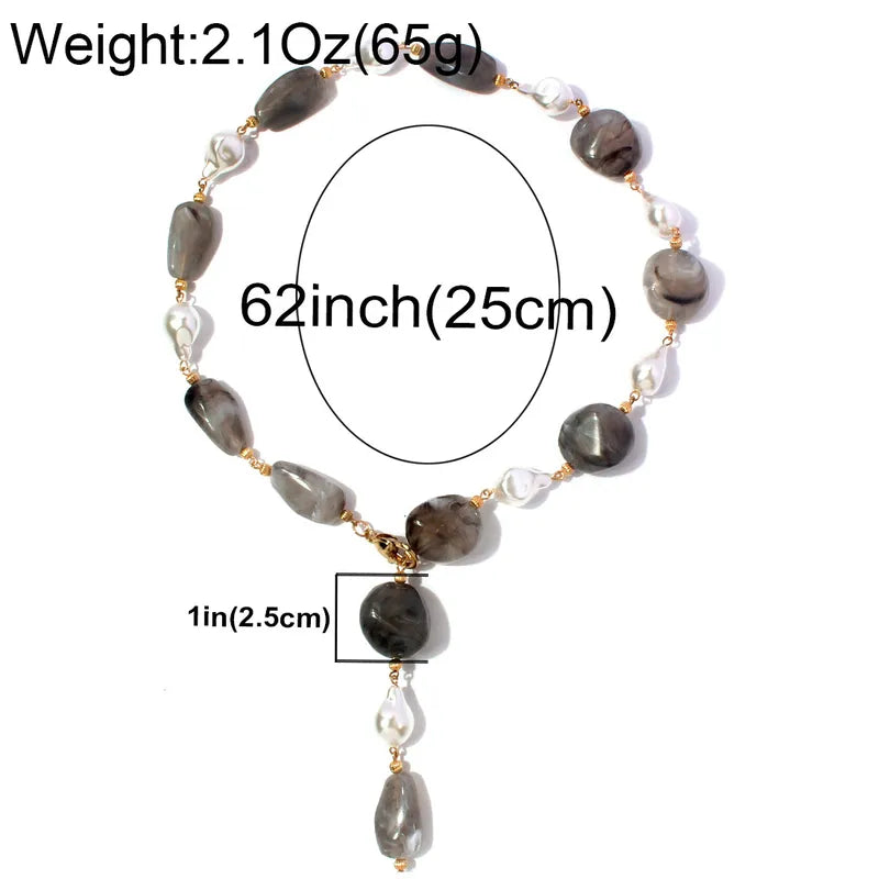 resin necklace