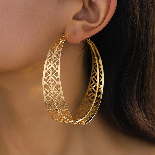 Hoop earrings
