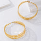 Hoop earrings