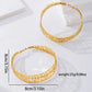 Hoop earrings