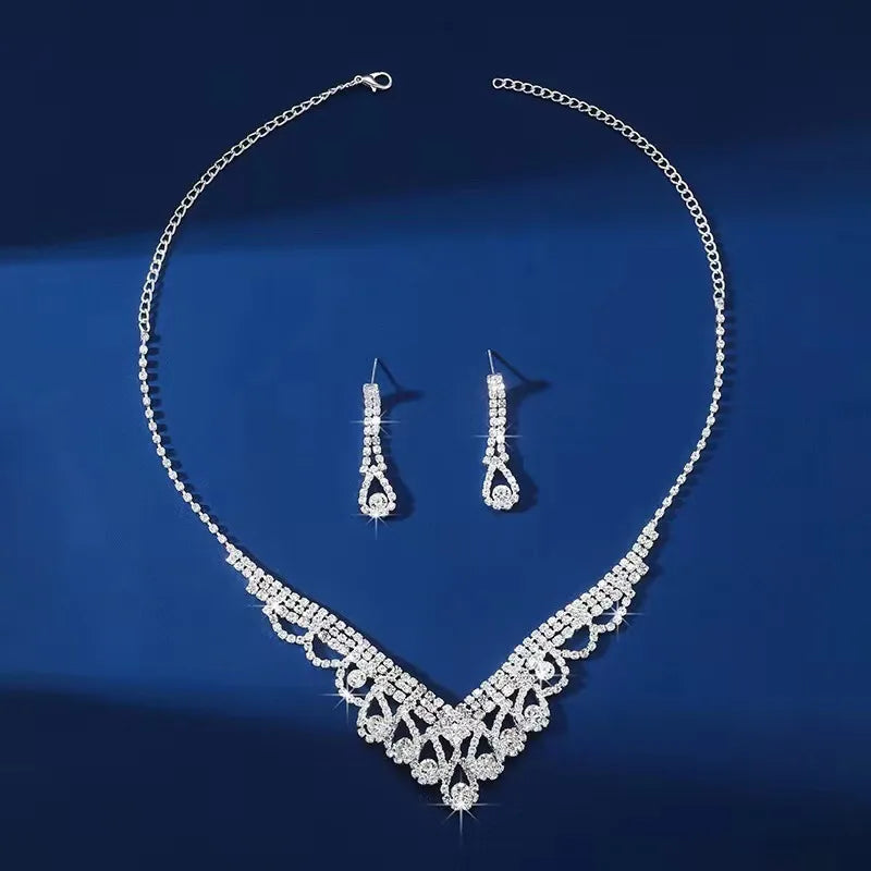 necklace earrings set