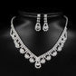 necklace earrings set
