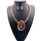 Necklace earrings