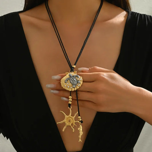Turtle necklace