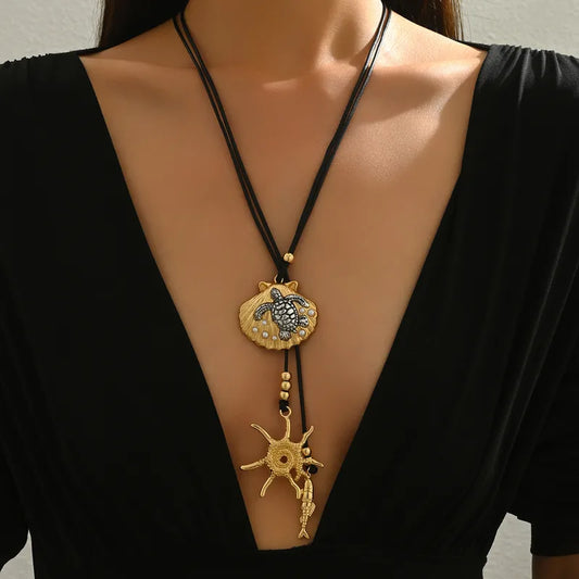 Turtle necklace