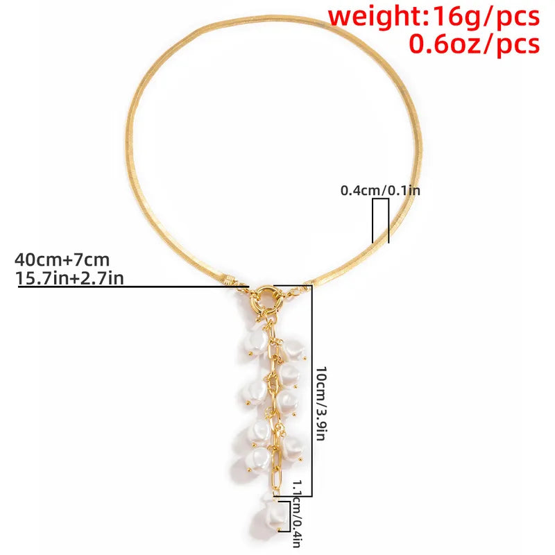 18k gold plated necklace