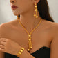 necklace bracelet earrings