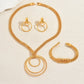 necklace bracelet earrings set