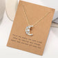 necklace quarter moon