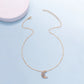 necklace quarter moon