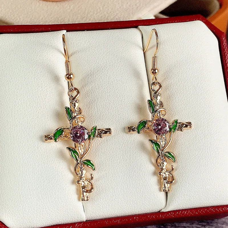 Christian earrings
