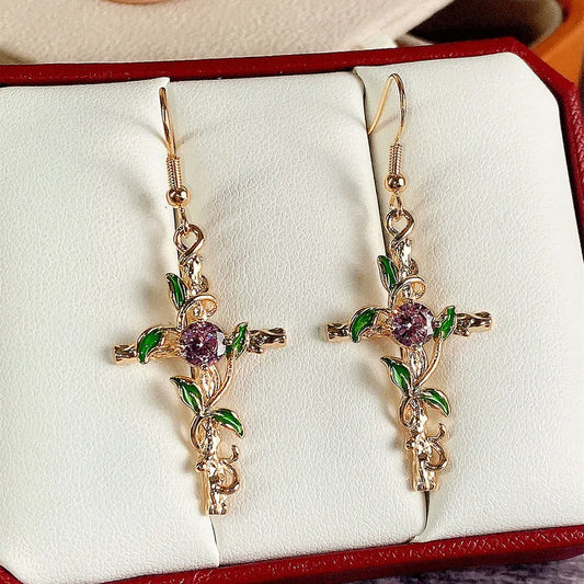 Christian earrings