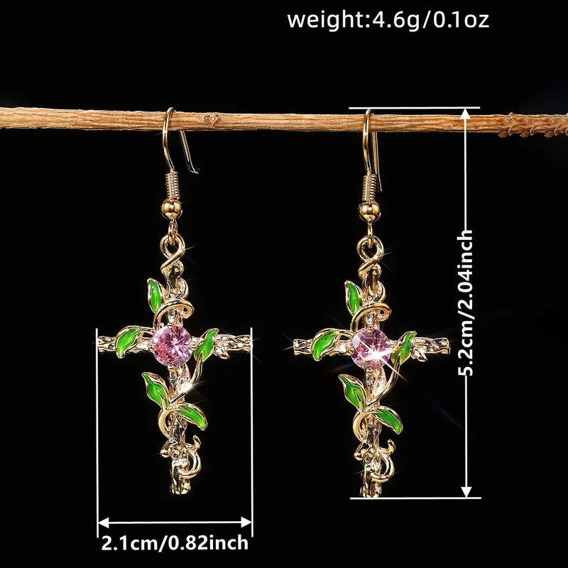 Christian earrings