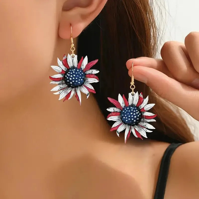 patriotic earrings