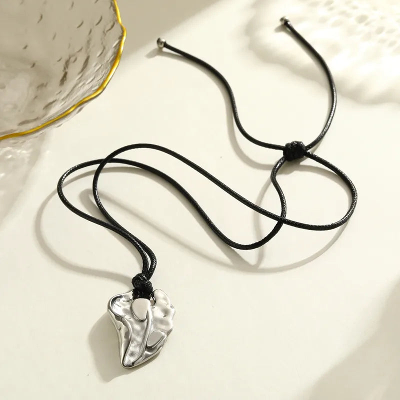 leather cord necklace