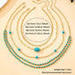 layered necklace