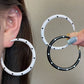 hoop earrings