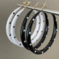 hoop earrings