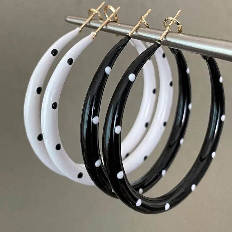 hoop earrings