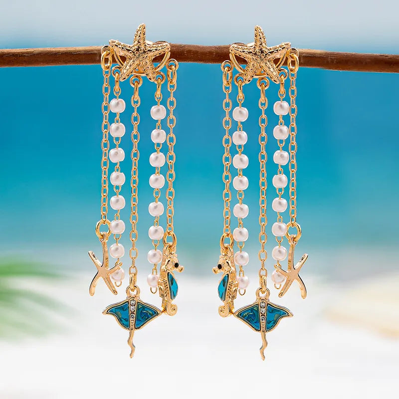 ocean earrings